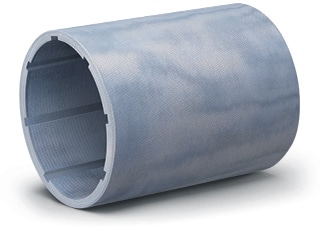 Bujes de tubo de bocina de material compuesto DuraBlue lubricados con agua