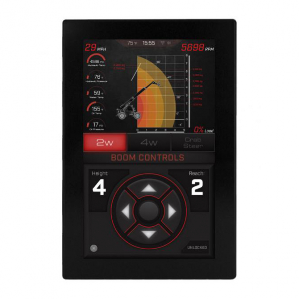 Pantallas de botones táctiles PowerView - 1100