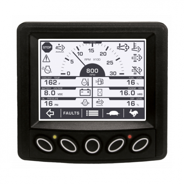 Pantallas de botones táctiles PowerView - 380